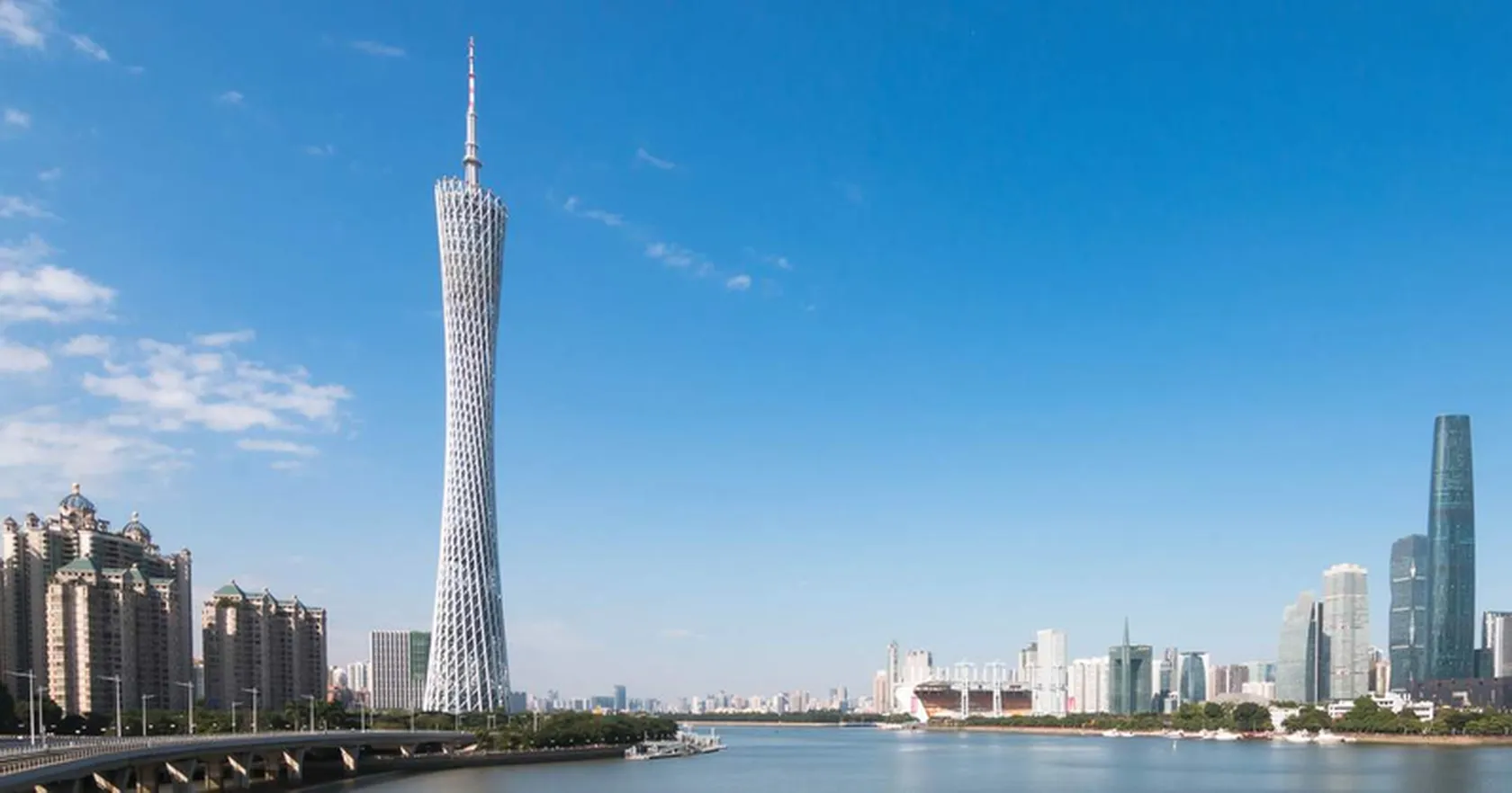 Tháp Canton mang tính biểu tượng ở Quảng Châu